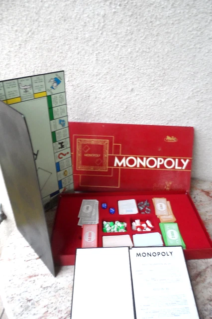 Jeu De Société Monopoly édition 2001 - Avec Pions En Métal - Jeu De Plateau Occasion Complet