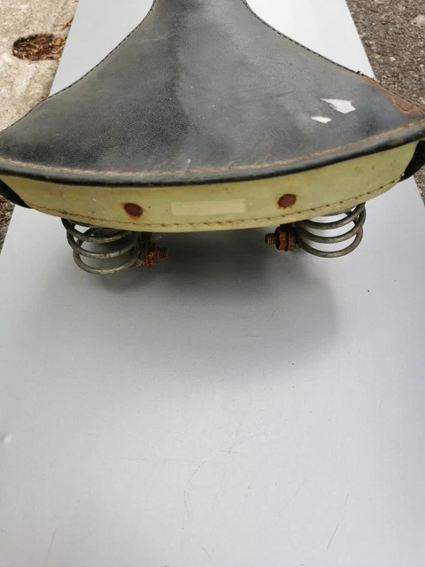 Selle de vélo ancienne Gallet – Made in France – Années 1960