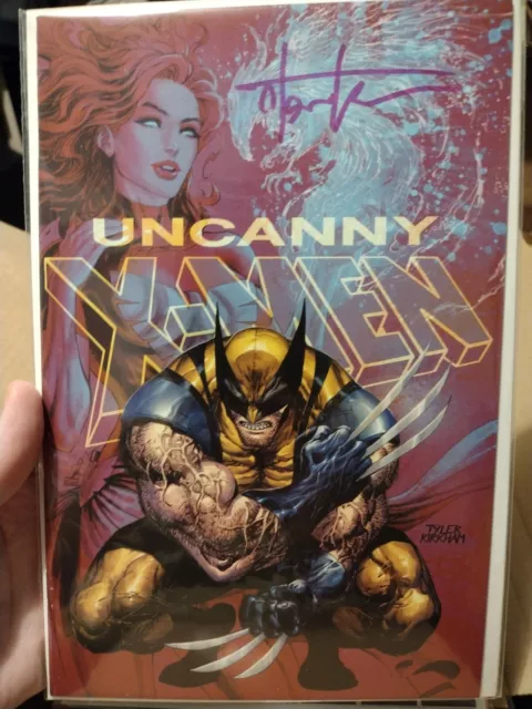 Uncanny X-Men, Vol 5 #19 SIGNED Tyler Kirkham Variant A  COA 2019 NM/NM+ 🔥🔥