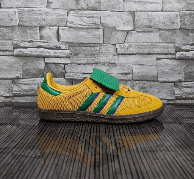 adidas gazelle silver green womens adidas Samba Og Trainers White Yellow Collegiate Green Gum  OFFCUTS SHOES  by OFFICE