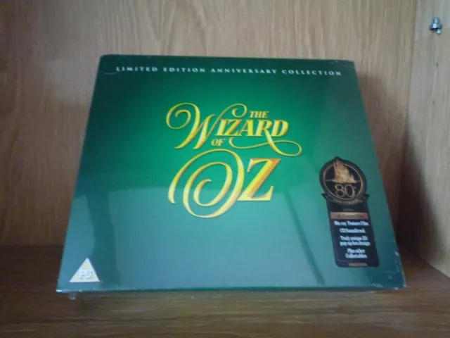 THE WIZARD OF OZ (1939) 4K Blu Ray LIMITED EDITION COLLECTORS UK BOX SET. New!