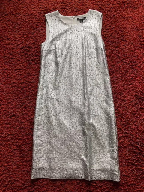 Robe de luxe Donna Karen DKNY taille XS argent dans son prix de vente 549