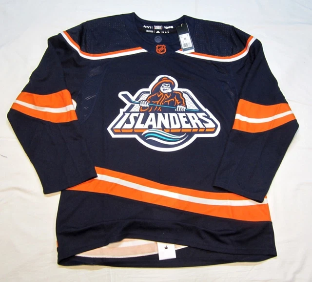 NEW YORK ISLANDERS size 52 Large 2022 Reverse Retro 2.0 ADIDAS NHL