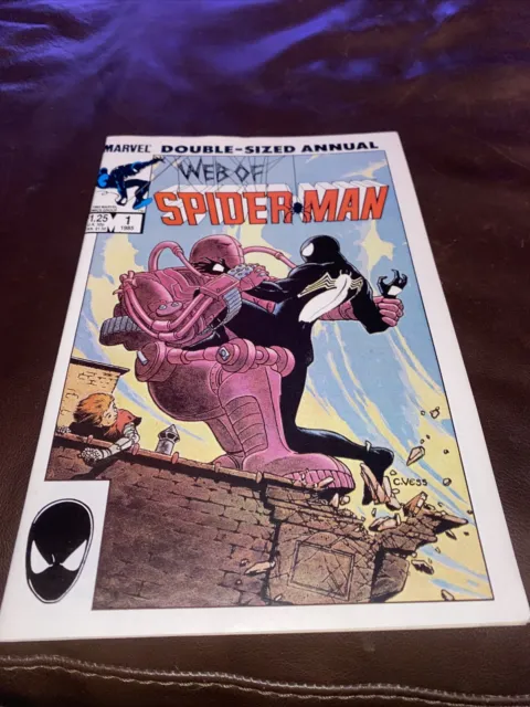Web of Spider-Man Annual #1  MARVEL Comics 1985