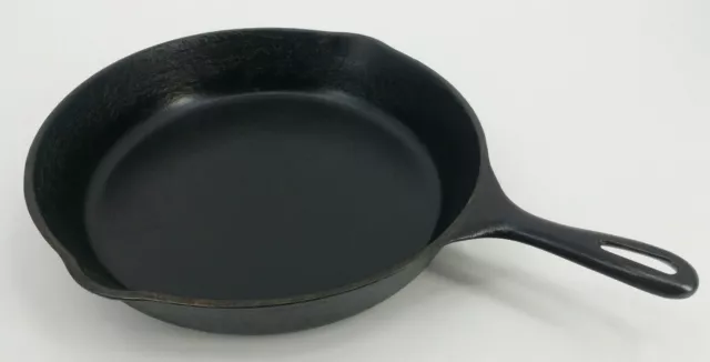 Vintage Wagner Ware Unmarked 11 3/4" Cast Iron Skillet Pan Usa "W"