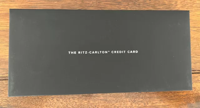 Ritz-Carlton JP Morgan Chase Visa Credit Card Box Collection