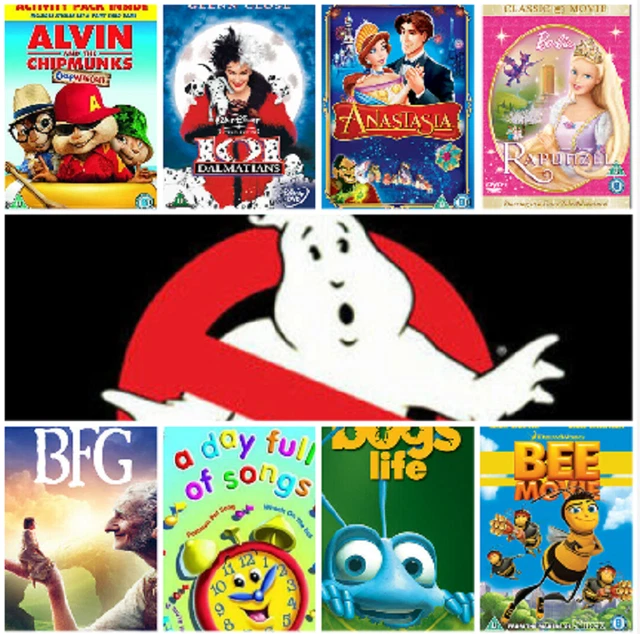 KIDS DVD MOVIES Cartoons Great Family Film DVD Disney Pixar DVDs Lots
