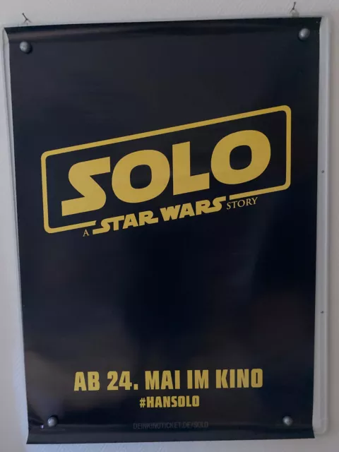 Filmposter * Kinoplakat * A0 * Solo - A Star Wars Story * 2018 * Teaser *gerollt