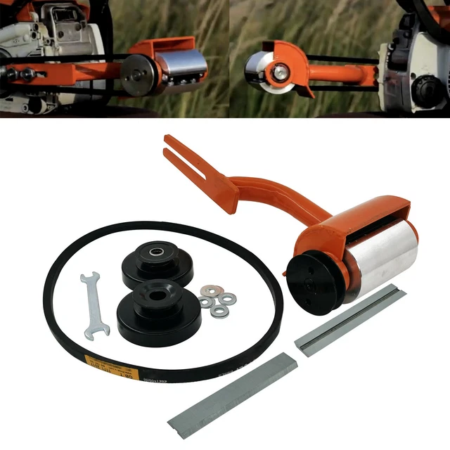 CHAINSAW LOG DEBARKER Log Peeler For STIHL MS170250 & 2 EXTRA BLADES