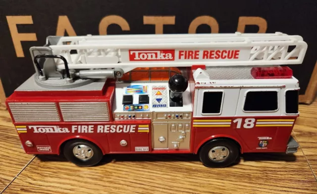 Tonka Motorized Fire Engine 2000  Tonka Fire Rescue