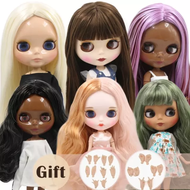 ICY Blyth Doll joint factory 30cm Suitable For Dress up by yourself DIY Change