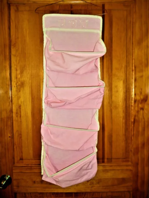 Koala Baby Pink 4 Pocket Hanging Wall Organizer Toys Underwear Socks Storage Koala Baby Pink 4 Pocket Hanging Wall Organizer Toys Underwear Socks Storage