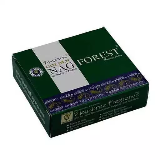 Coni di incenso Golden Nag Forest -- 20 g