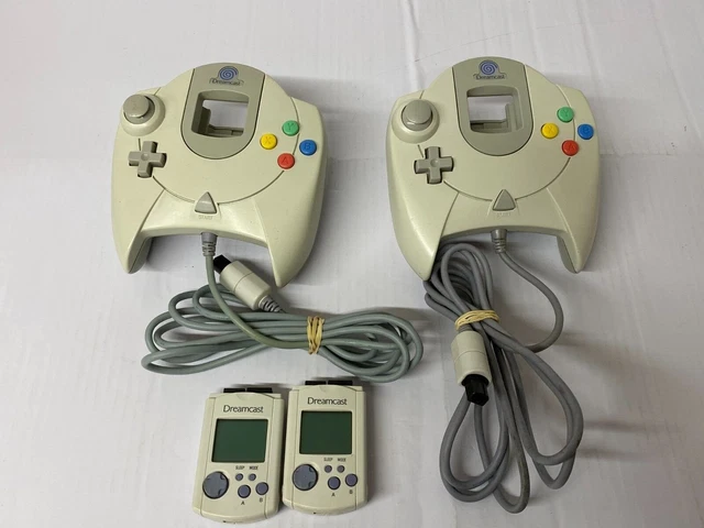 Sega Dreamcast Controller VMU Visual memory card white 2