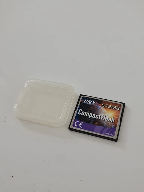 Carte memoire Compact Flash 512mb PNY