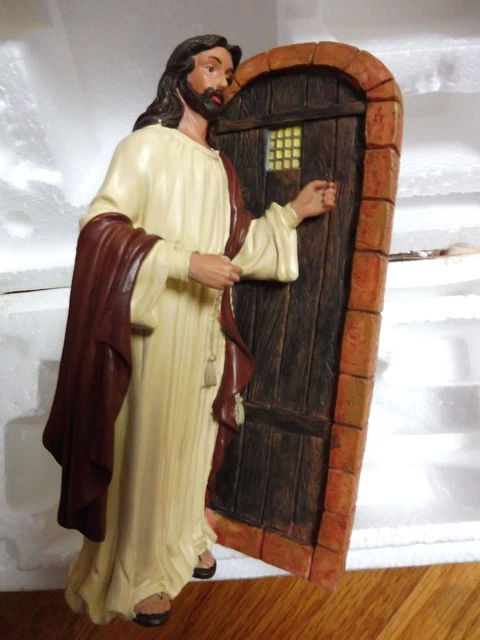 Ashton Drake/Titus Tomescu Son Of God, Son Of Man "A Knock At The Door" With Coa