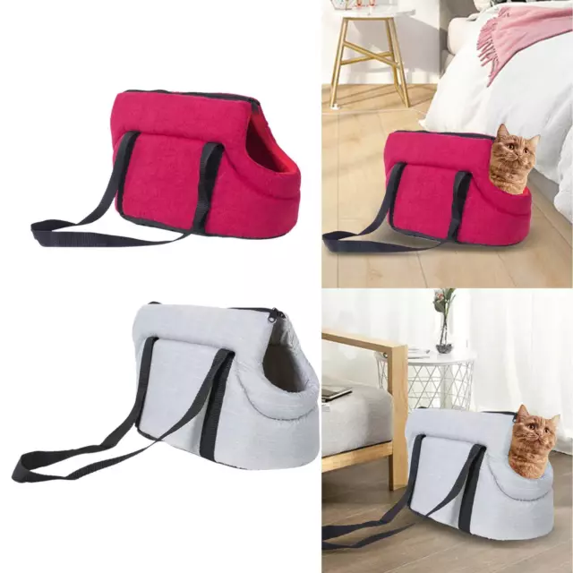 Pet Carrier Travel Transport Bag Armrest Booster Seat Console Dog Car Seat