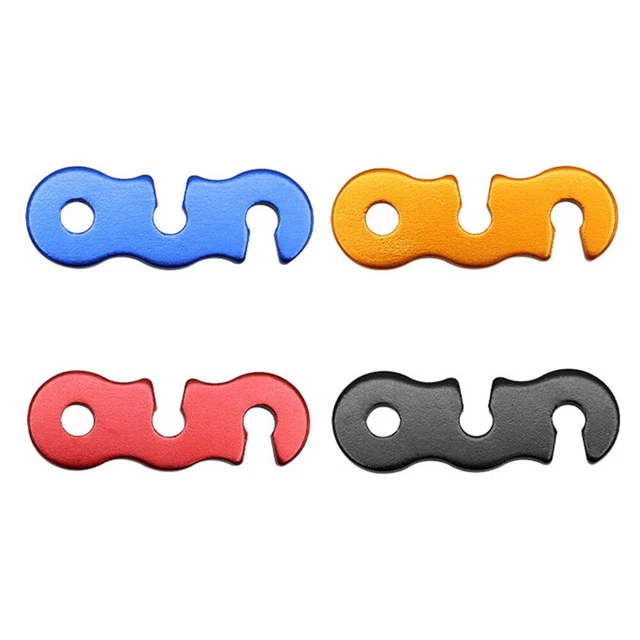 6 Boucles De Corde De Traction JDNFKG - 4m De Long, Pour Tente, Auvent, Corde à Linge, Camping