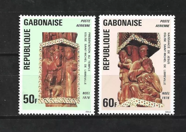 GABON. Año: 1976. Tema: CORREO AEREO.