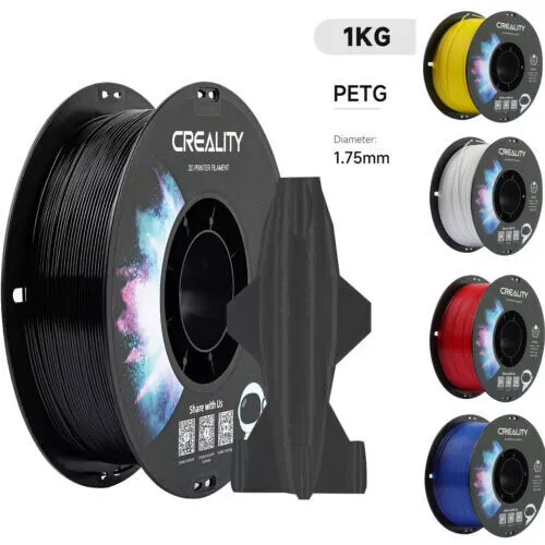 Creality PETG Filament 1.75mm 3D Printer Filament, 1kg (2.2lbs) for FDM Printer