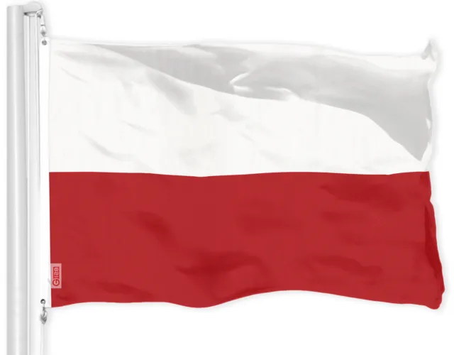 Poland Polish Flag 3x5 FT Printed 150D Polyester By G128