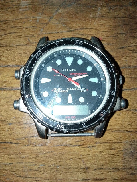 WATCH OROLOGIO CITIZEN cronograph wr 100 EUR 80,00 - PicClick DE