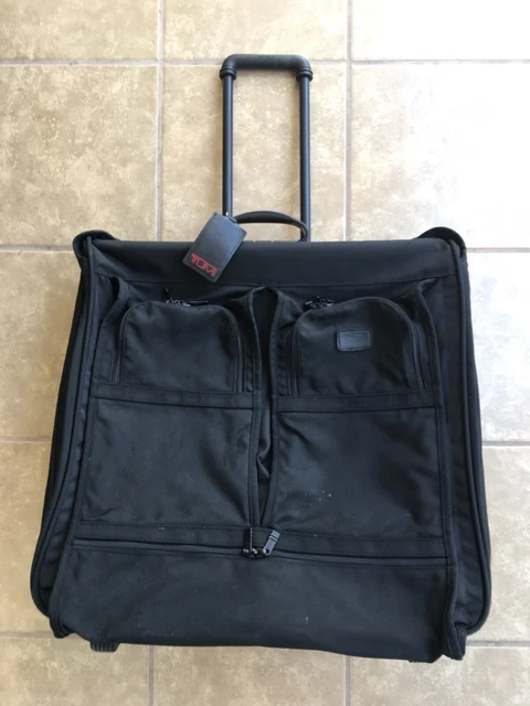 TUMI 2233D3 Black Ballistic Nylon 24” Rolling Garment Bag Luggage