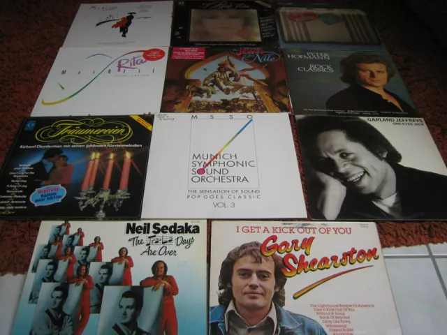 11 Pop-Langspielplatten; Neil Sedaka;Gary Shearston;Garland Jeffreys;Peter Hofma