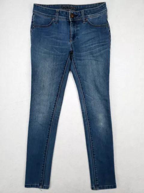 DL1961 Emma Legging Skinny Jeans Womens Sz 25 Stretch Denim Medium Wash Low Rise