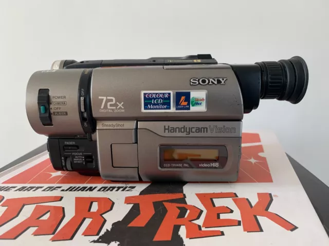 SONY CCD TRV46E ANALOGUE CAMCORDER Hi8 8mm Video 8 Playback SP LP