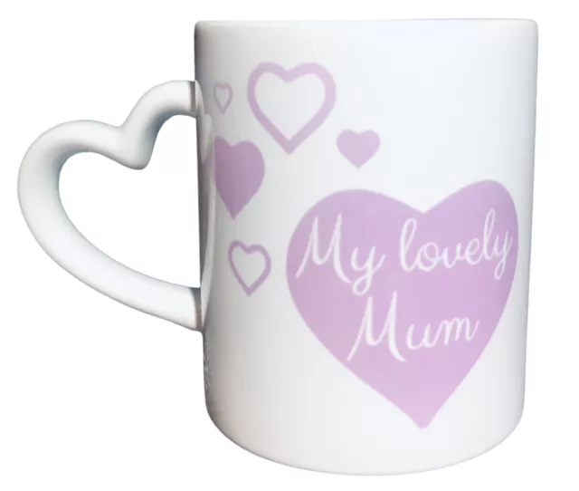 My Lovely Mum Mug. Mother’s Day Mugs Or A Birthday Gift For Mums. Mum Gift Idea