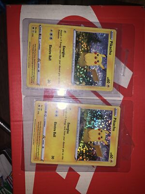 holo pikachu mcdonalds promo