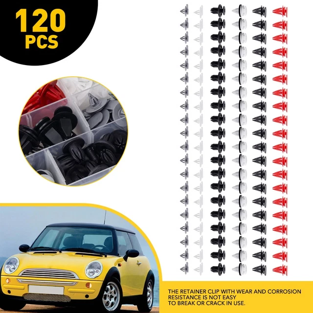 MINI BMW Wheel Arch Side Skirt Trim Clips - All Models 2001-2014