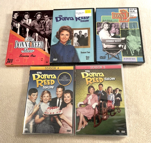 THE DONNA REED Show : Seasons 1-5 (DVD box sets) $36.03