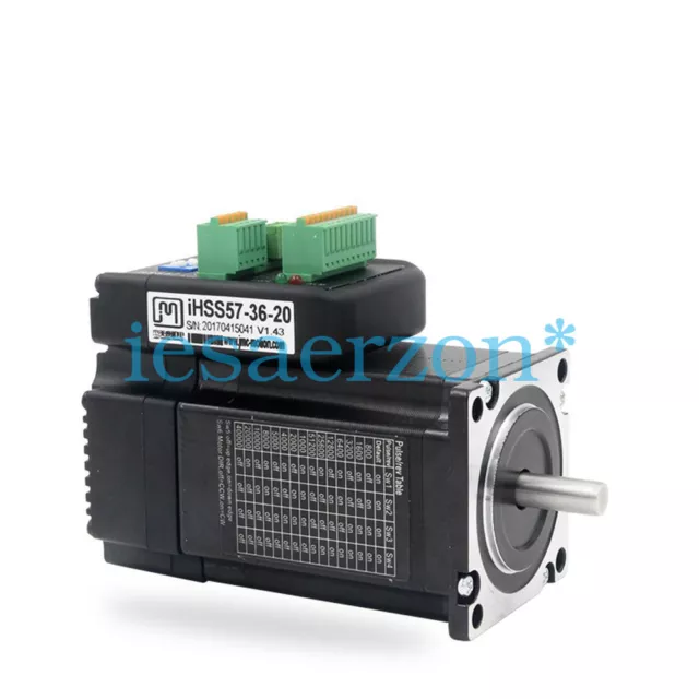 NEMA23 2Nm 283ozf.in Integrated Closed Loop Stepper motor 36VDC JMC iHSS57-36-20