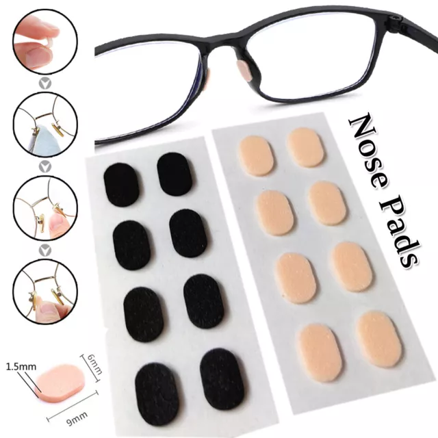 NEW 8~160PCS Anti-Slip Stick On Nose Pads EVA Foam For Eye Glasses Sunglasses