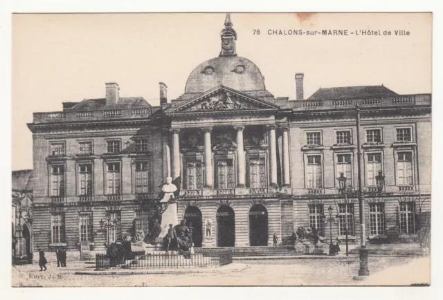 *** CHALONS-sur-MARNE (Marne)_ L'Hôtel de Ville *** SD - CPA 2024