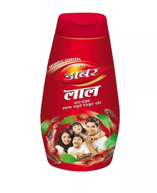 Dabur Lal Ayurvedic Dant Manjan Poudre la plus ancienne pour la santé...