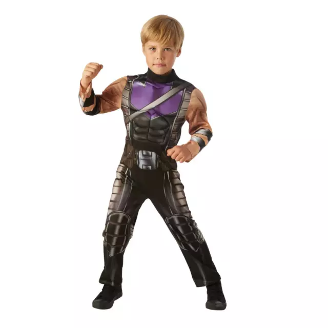 Children's Official Marvel Hawkeye TV Film Character Supervillain Party Costume