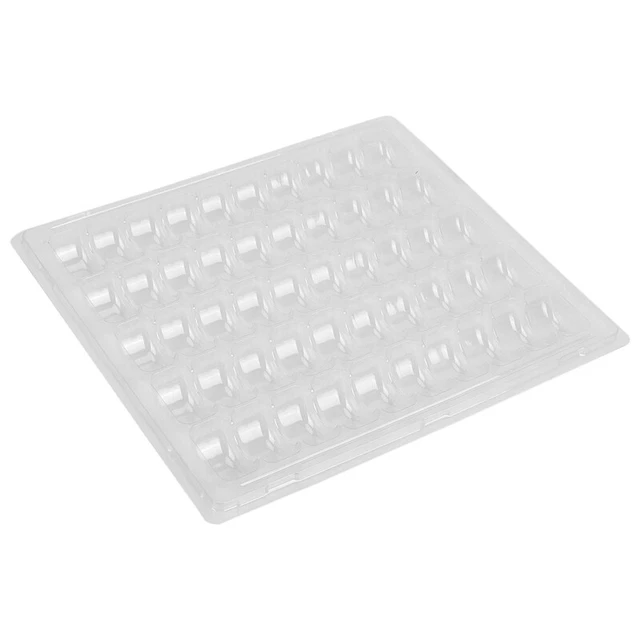 Clear PET Closeable French Macaron Storage Trays - Holds 50 Macarons Per Se S9X2