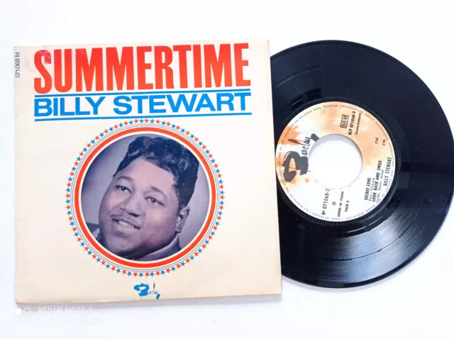 Billy Stewart Sumertime +3 France 7" Vinyl EP 45 1966 Northern soul Secret Love