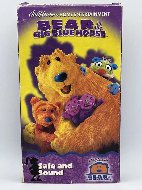 BEAR IN THE Big Blue House VHS Lot of 4, By Jim Henson, Potty Time ...