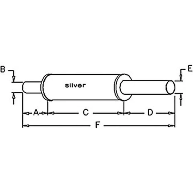 Brand New 70219534 New Muffler Fits Allis Chalmers Tractor WC WD w/ Gas Engines