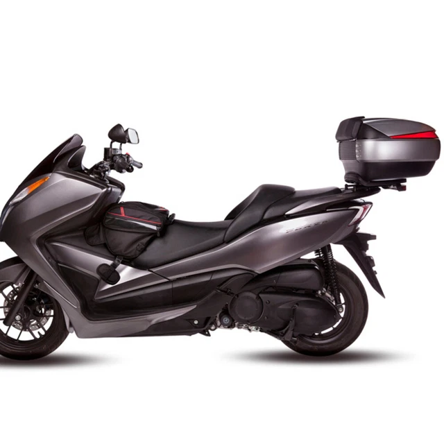 Porte-Bagages Arrière Moto Pour Forza 300 250 125 - Alliage Aluminium Noir