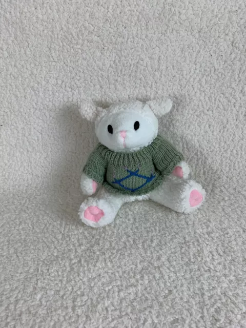 Vintage MTY International Lamb Plush Hand Knit Sweater