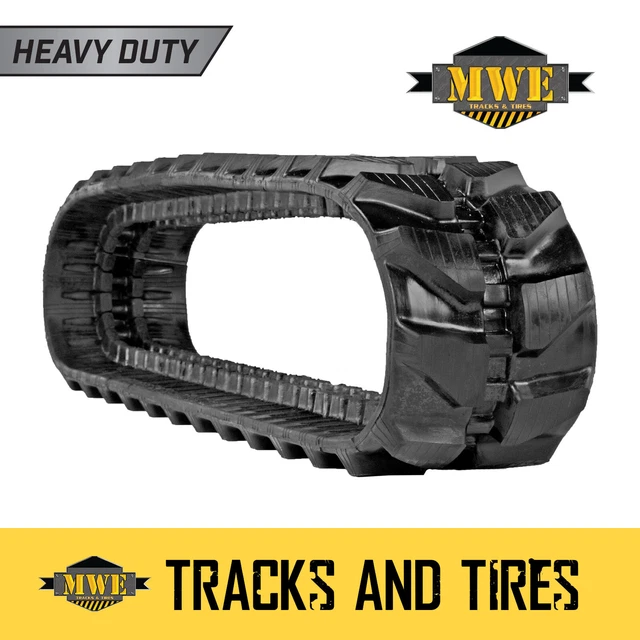 Fits Shantui  SE17SR  - 9" TNT Heavy Duty  Excavator Rubber Track