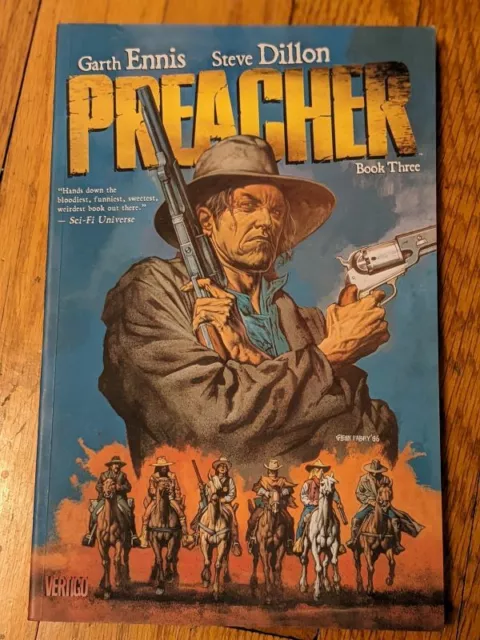 Preacher Book 3 by Garth Ennis & Steve Dillon Graphic Novel Vertigo Comics