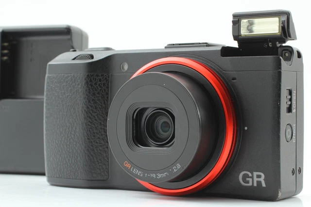 [Near MINT] RICOH GR 16.2MP DIGITAL COMPACT CAMERA BLACK NON WIFI From JAPAN