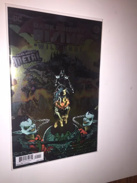 Dark Knights Rising The Wild Hunt # 1 Foil Cover 2018 Dc Comics 🔑