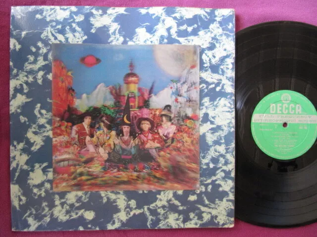 The ROLLING STONES Their Satanic Majesties Request 3D Cover 1967 LP DECCA TXS103